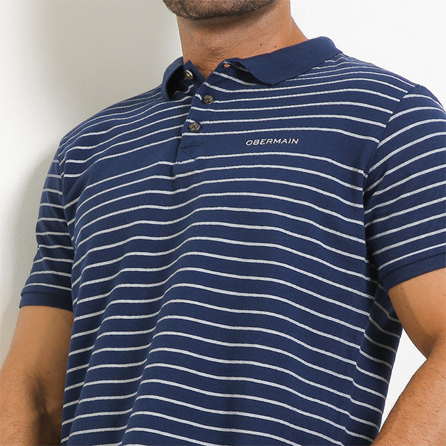 Obermain Pakaian Pria Polo Lane In Navy