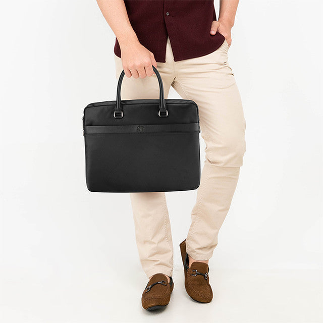 Miller Document Bag In Black