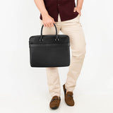 Miller Document Bag In Black