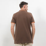 Hush Puppies Pakaian Pria Polo Bezima In Brown