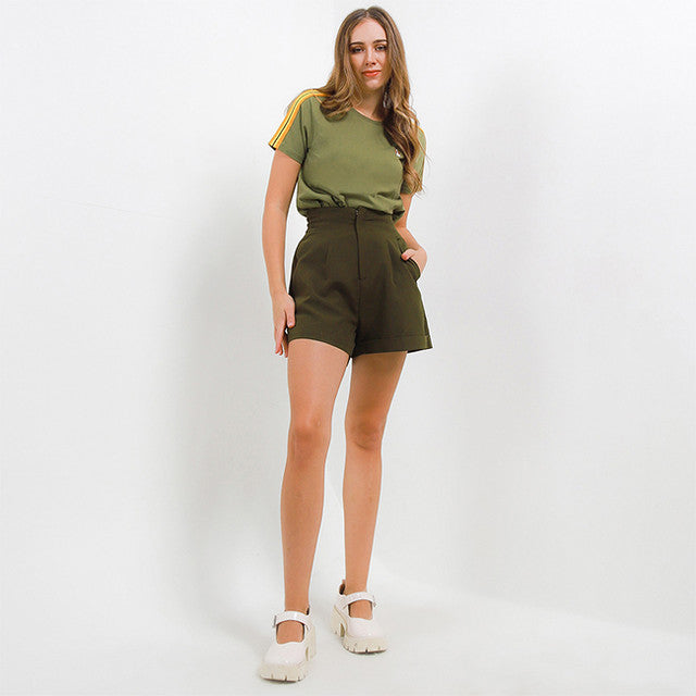 Hush Puppies Pakaian Wanita T Shirt Aissa In Olive
