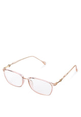 Kacamata Anti Blue Light Demian Eyewear In Brown Clear