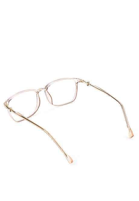 Kacamata Anti Blue Light Demian Eyewear In Brown Clear