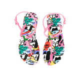 Hush Puppies Sandal Wanita Sling Back Halma Liunic In Fuschia