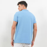 Hush Puppies Pakaian Pria Polo Twig In Blue