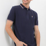 Hush Puppies Pakaian Pria Polo Bezima In Navy