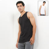 Obermain Pakaian Pria Tank Top Ctnbam2 Tank In Black