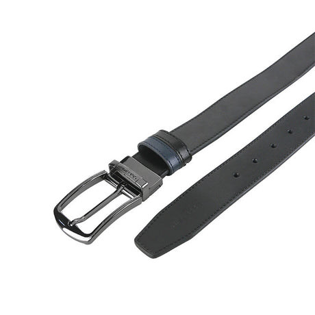 Bevie Pin Clip Reversible In Black / Navy