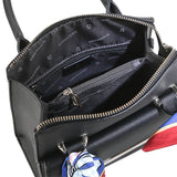 Obermain Tas Wanita Hand Bag Quilan Top Handle In Black