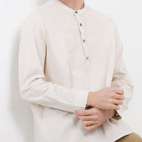 Obermain Pakaian Pria Shirt Bennet In White