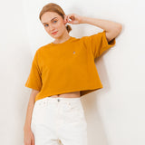 Hush Puppies Pakaian Wanita T Shirt Vaia 2 In Mustard
