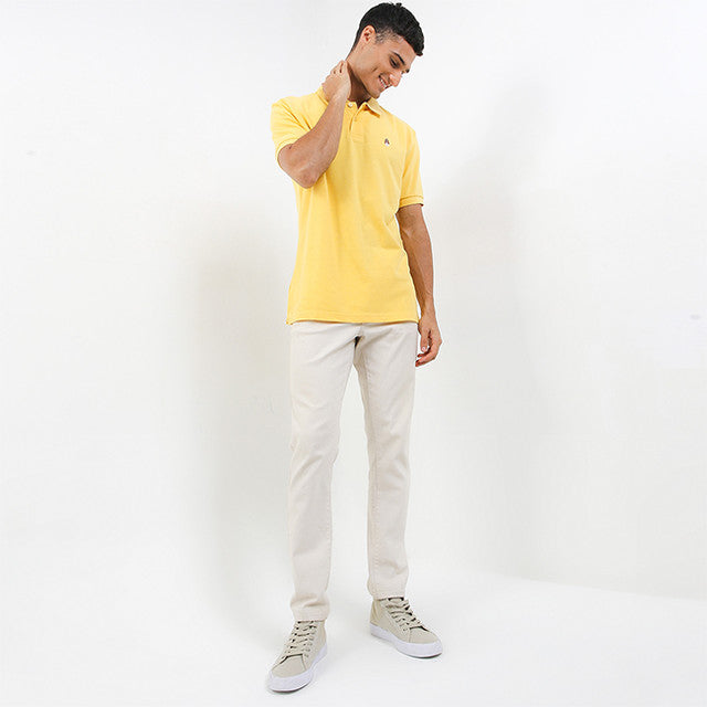 Hush Puppies Pakaian Pria Polo Tango 4 In Yellow