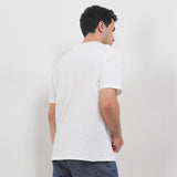 Hush Puppies Pakaian Pria T Shirt Paddington In White