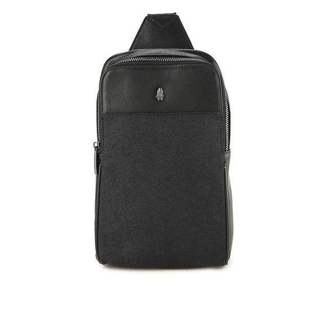 Hush Puppies Tas Pria Kristo Chest Bag In Black