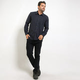 Obermain Pakaian Pria Shirt Conhag In Navy