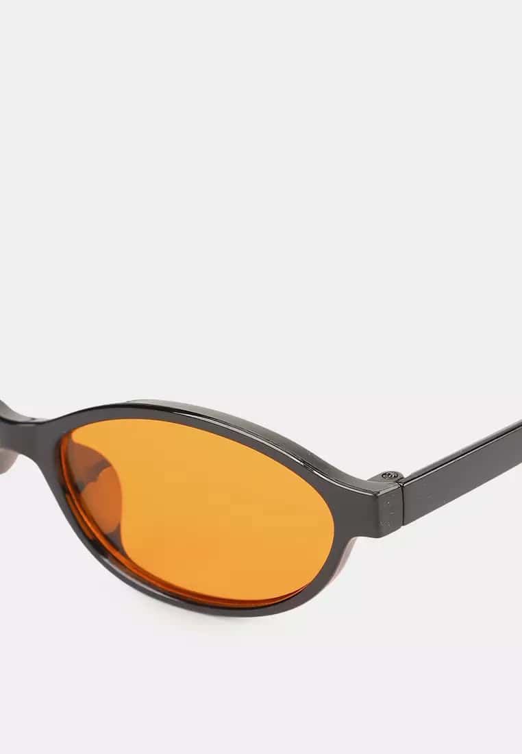 Kingship Unisex Kacamata Saffron Sunglasses Black