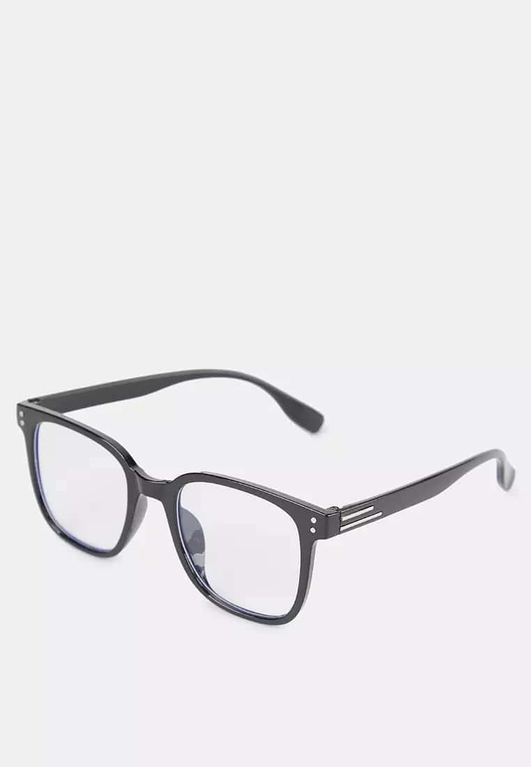 Kingship Unisex Kacamata Elite Noir Clear Lens