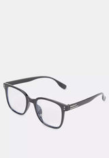 Kingship Unisex Kacamata Elite Noir Clear Lens