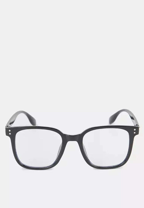 Kingship Unisex Kacamata Elite Noir Clear Lens