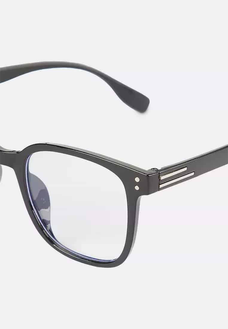Kingship Unisex Kacamata Elite Noir Clear Lens