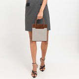 Catalina Tote Bag (M) In Dark Brown
