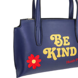 Georgina Satchel (L) In Navy