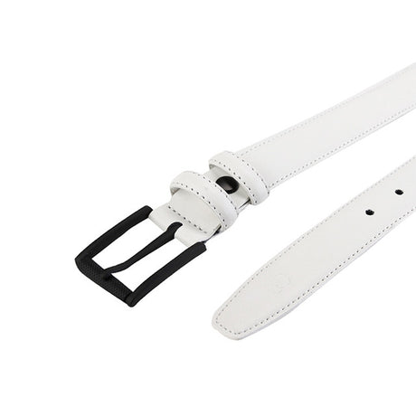 Valley Ladies Leather Pin In White