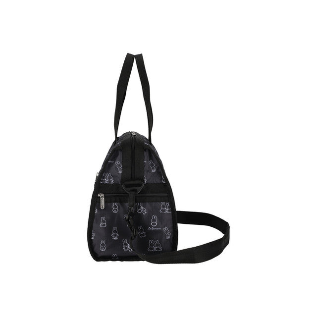 Deluxe Med Weekender In Miffy Black Stencil