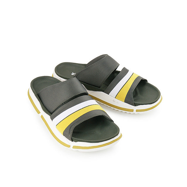 Playboy Sandal Pria Slide Pycard Strapt In Olive 42
