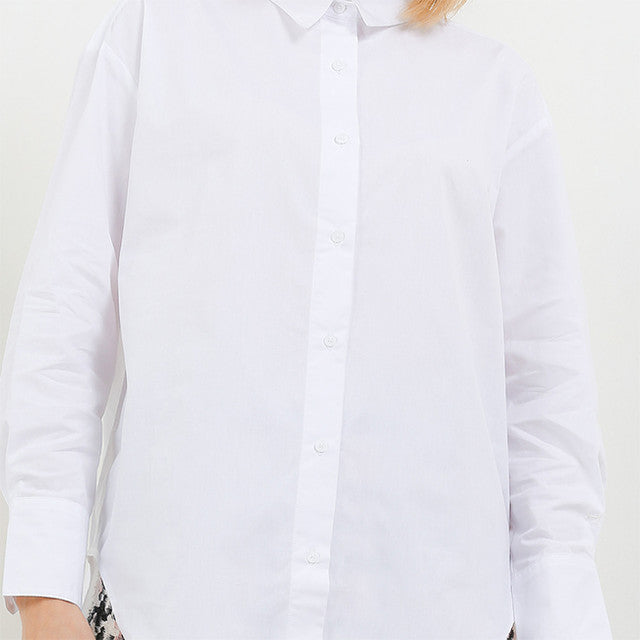 Hush Puppies Pakaian Wanita Shirt Indica In White