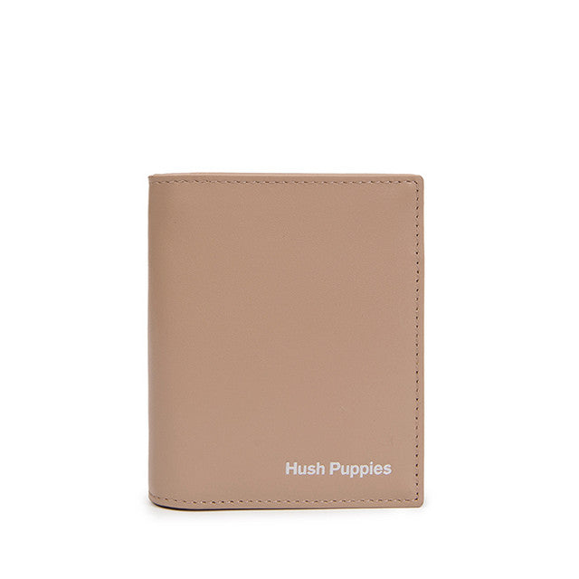 Hush Puppies Aksesoris Unisex Asher Bi Fold Wallet In Beige