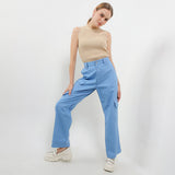Hush Puppies Pakaian Wanita Pants Tacy In Blue