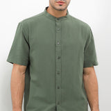 Hush Puppies Pakaian Pria Shirt Toscano In Green