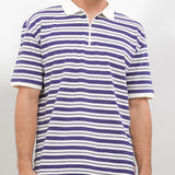 Obermain Pakaian Pria Polo Rope In White