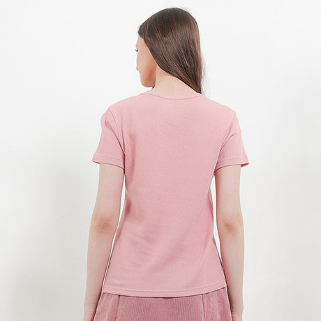 Hush Puppies Pakaian Wanita T Shirt Bsc Vella In Pink