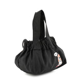 Hush Puppies Tas Sling Unisex Dumpling Bag S 1Tone In Black
