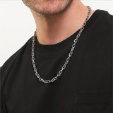 Kingship Necklace Flames In Silver