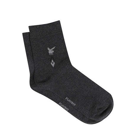 Playboy Aksesoris Kaos Kaki Unisex Long 1 In Black/Navy/Dark Grey