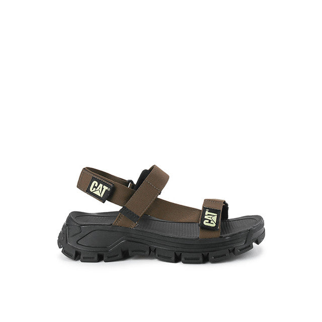 Caterpillar Sandal Pria Progressor Web Bold / Sandals In Dark Olive