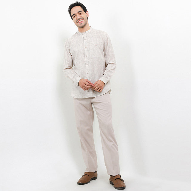 Hush Puppies Pakaian Pria Shirt Cacao In Khaki
