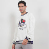 Obermain Pakaian Pria Outerwear Sailor In White