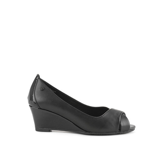Hush Puppies Sepatu Wanita Wedges Monza Payton In Black