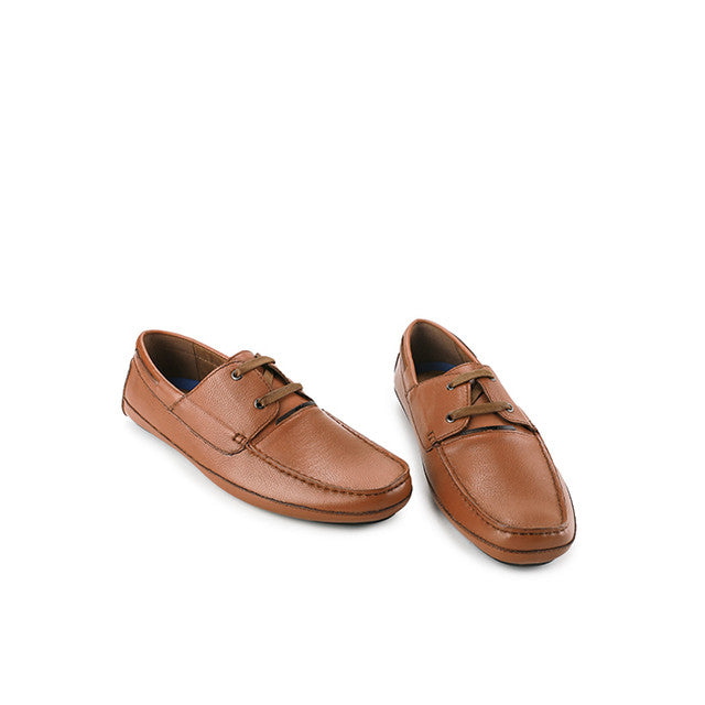 Hush Puppies Sepatu Pria Kovic Vatro Lace Up In Tan