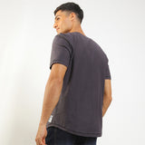 Hush Puppies Pakaian Pria T Shirt Knapp In Grey