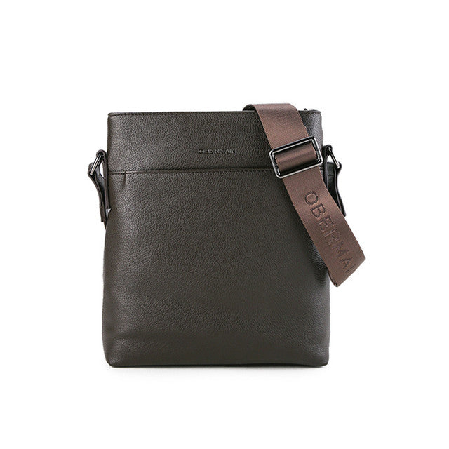 Obermain Tas Pria Jason 4 Sling Bag In Dark Brown