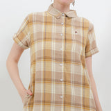 Hush Puppies Pakaian Wanita Dress Jolita In Khaki