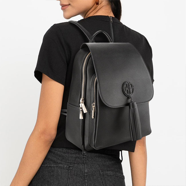 Hush Puppies Tas Wanita Bernette Backpack (M) In Black