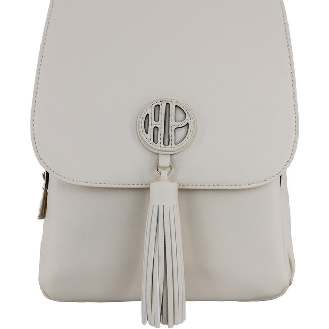 Hush Puppies Tas Backpack Wanita Bernette Backpack (M) In Off White