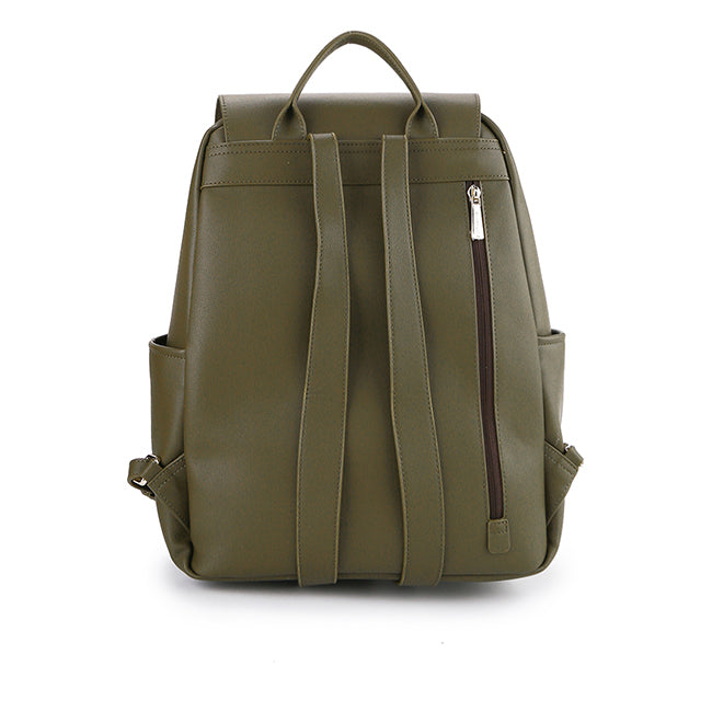 Hush Puppies Tas Backpack Wanita Bernette Backpack (L) In Olive