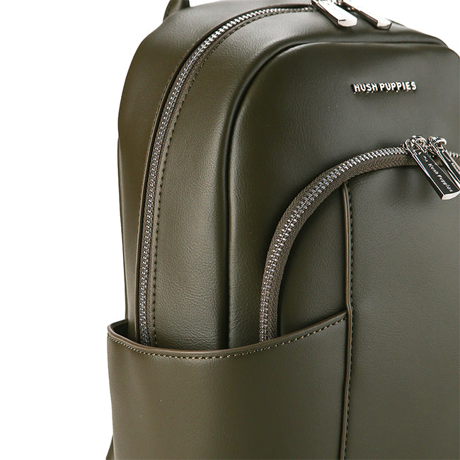 Hush Puppies Tas Wanita Rica Backpack M In Olive